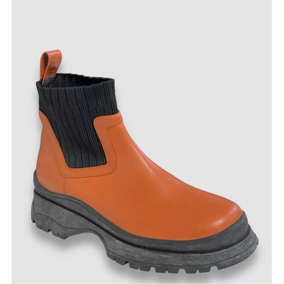 Staud Bow Boot in Tan - Picture 1 of 5